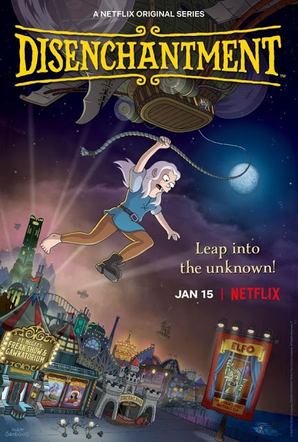 DISENCHANTMENT SEason 3 (2021) ดิสเอนแชนท์เมนต์ เอลฟ์แสบกับเจ้าหญิงสำมะเล ภาค3 ซับไทย EP1-EP10 [จบ]