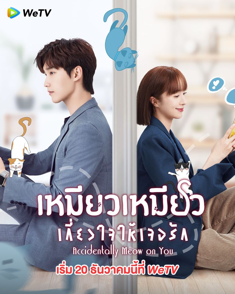 Accidentally Meow on You (2022) เหมียวเหมียวเกี่ยวใจให้เจอรัก ซับไทย EP1-EP24 [จบ]